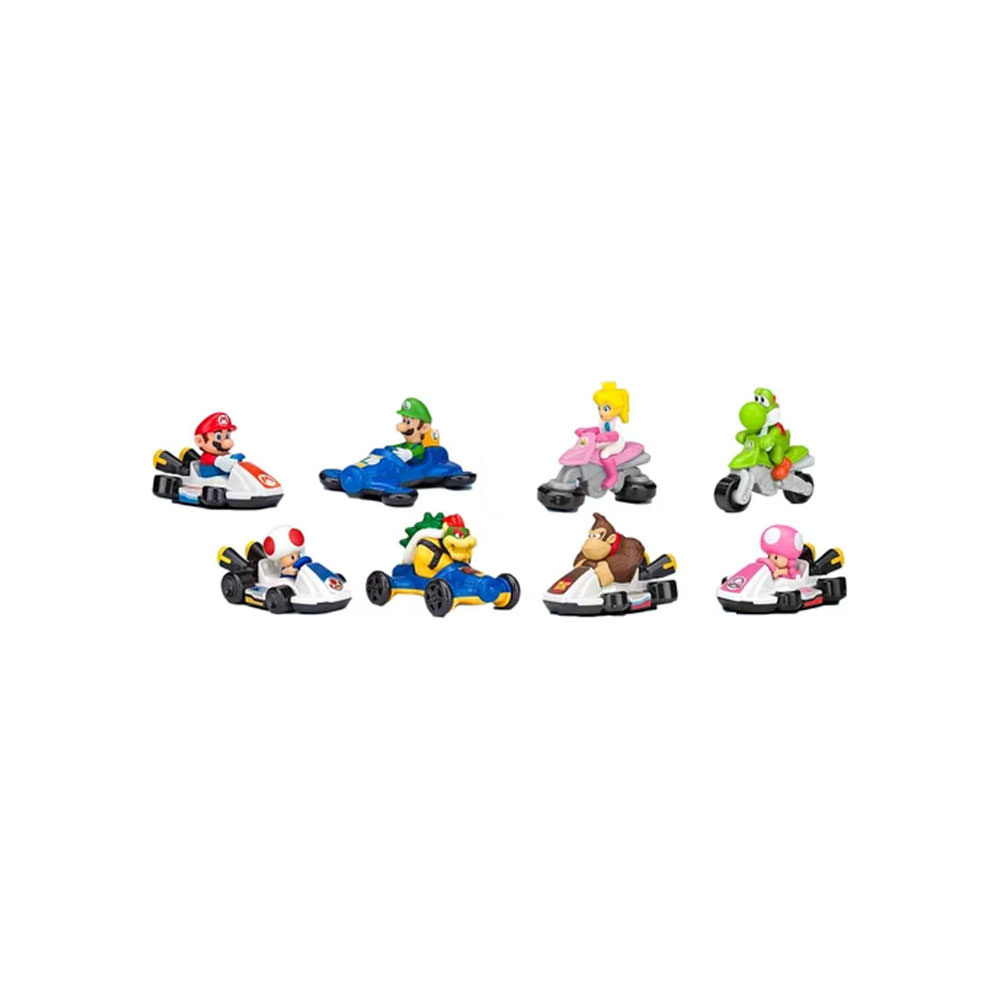 Nintendo 2022 Mario Kart McDonalds Happy Meal Toy Set Of 8Nintendo 2022