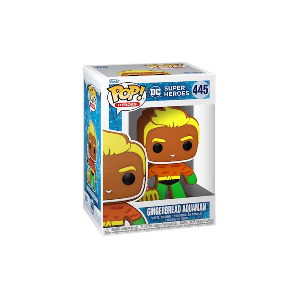 Funko Pop Heroes Dc Super Heroes Gingerbread Aquaman Figure Funko