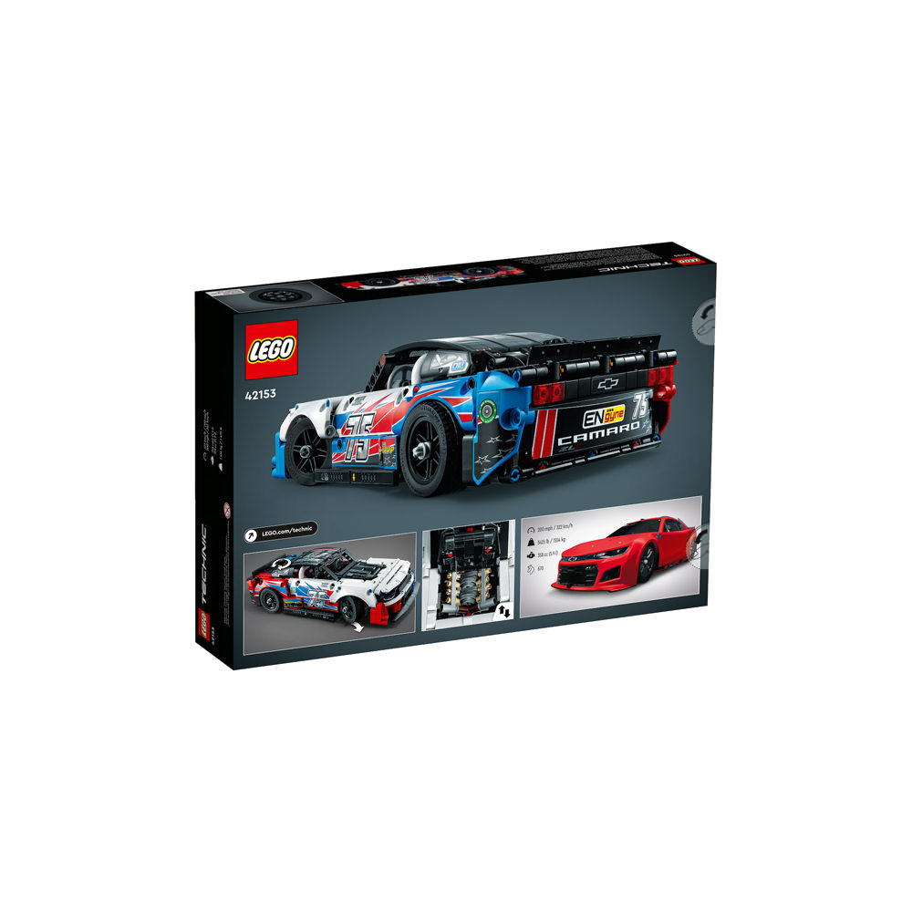 LEGO Technic NASCAR Next Gen Chevrolet Camaro ZL1 Set 42153LEGO Technic