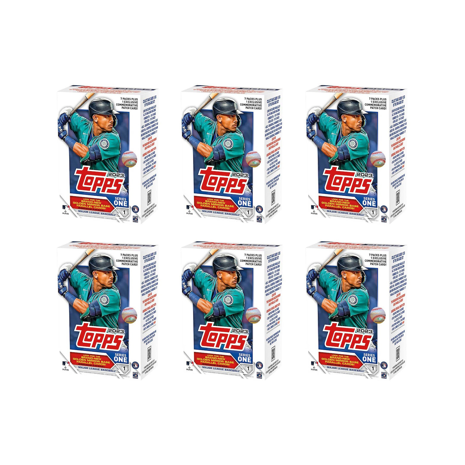 2023 Topps Series 1 Baseball Blaster Box 6x Lot2023 Topps Series 1