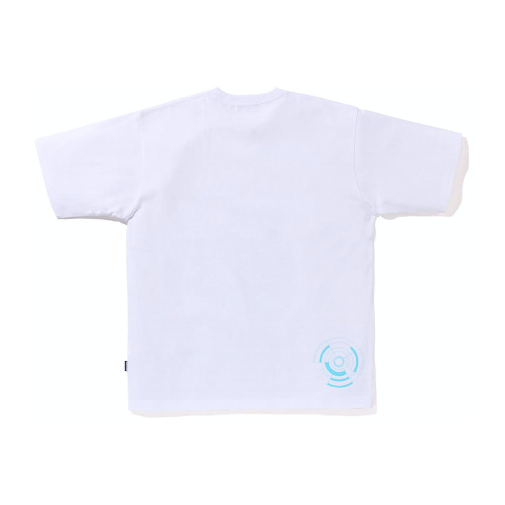 Bape Cyber Bathing Ape Relaxed Fit Tee Whitebape Cyber Bathing Ape