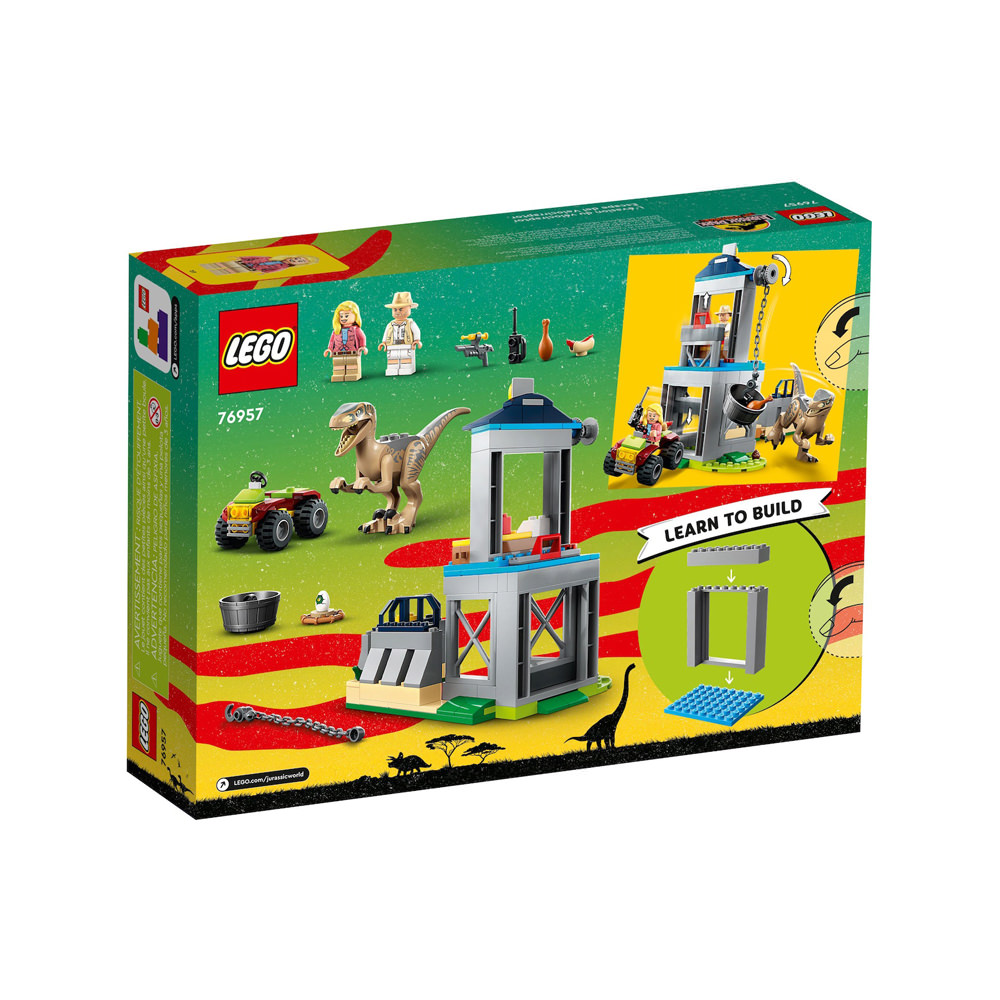 Lego Jurassic Park Th Anniversary Velociraptor Escape Set Lego