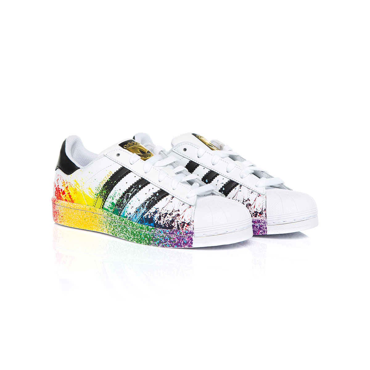 Liever Ontkennen Permanent adidas Superstar Rainbow Shoesadidas Superstar Rainbow Shoes - OFour