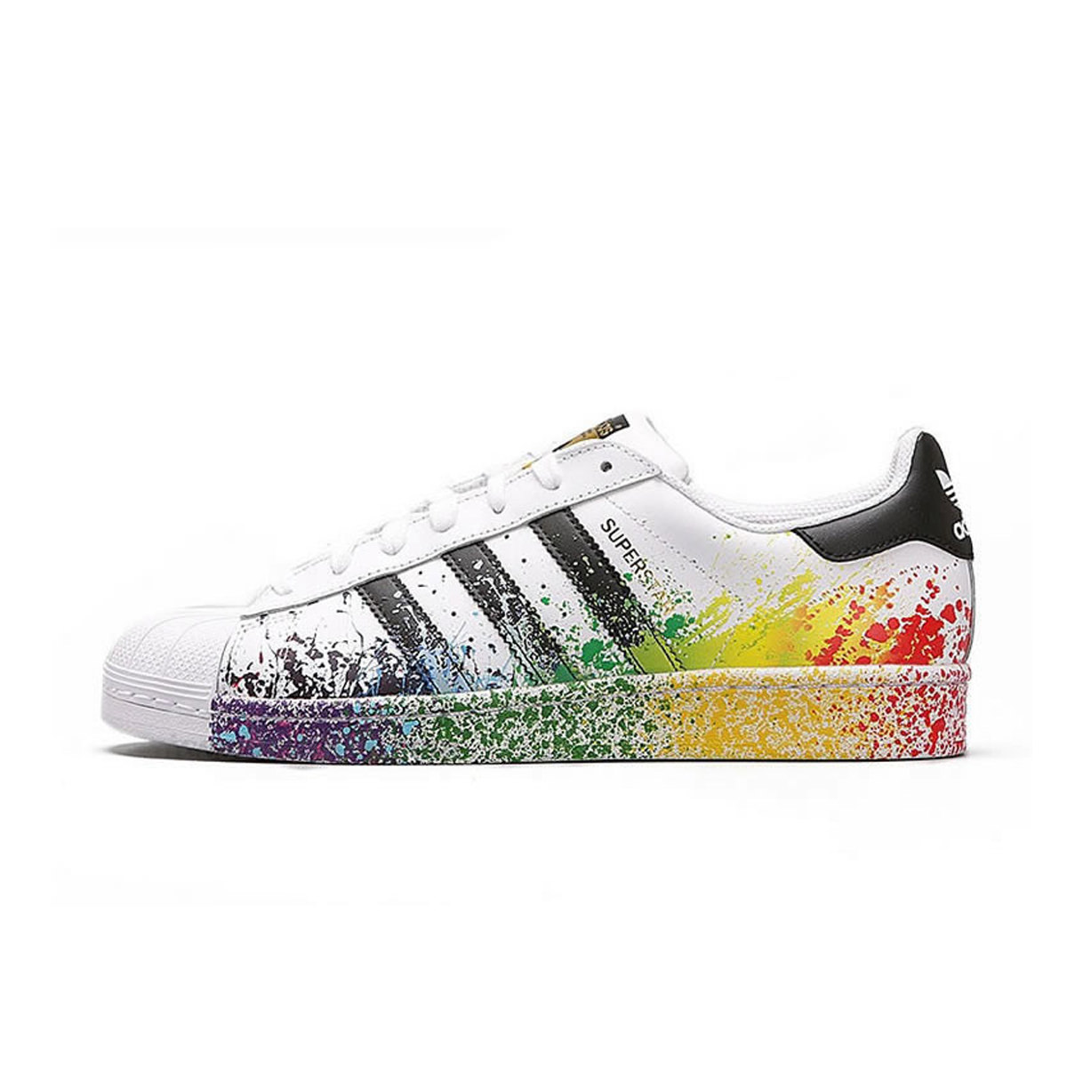 adidas trainers rainbow