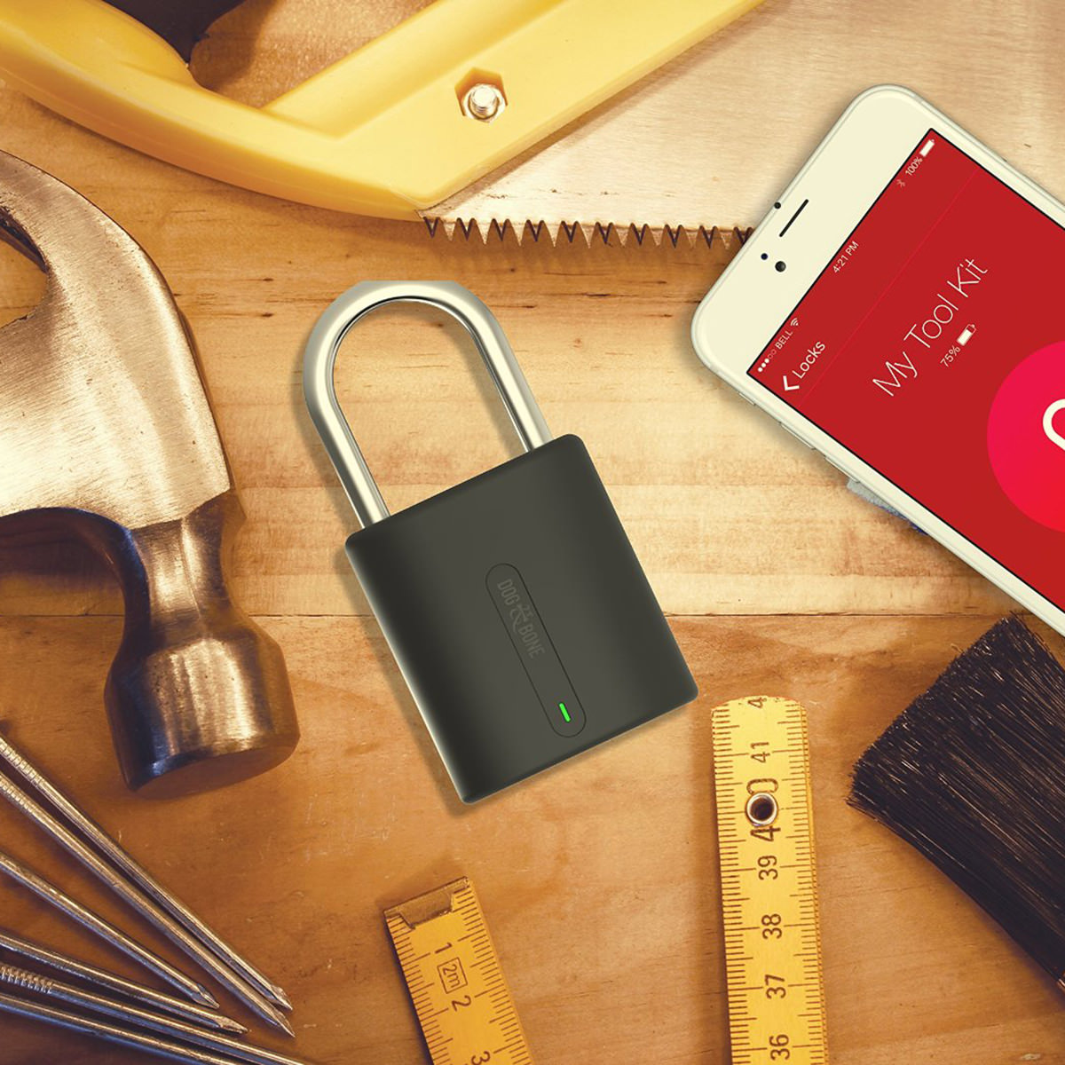 Dog&Bone LockSmart Mini Keyless Bluetooth PadlockDog&Bone LockSmart