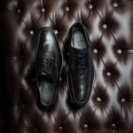 Dunhill Soft Black Leather Lace Up