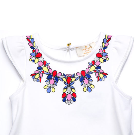 Kate Spade Glitter Necklace Dress & Bloomer Set