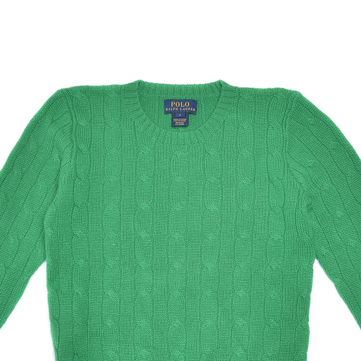 girls green sweater