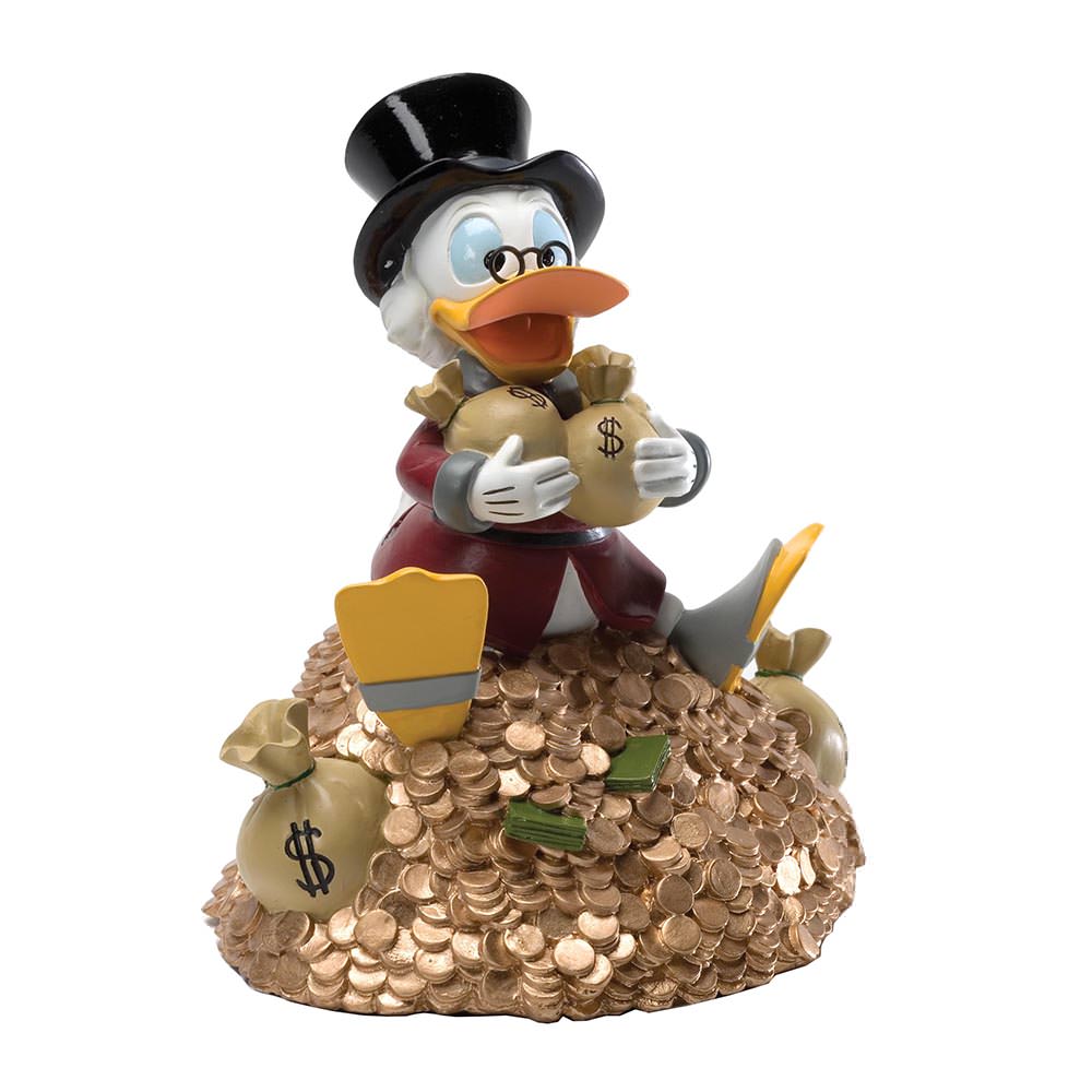 Disney Uncle Scrooge Money Bank Figurine