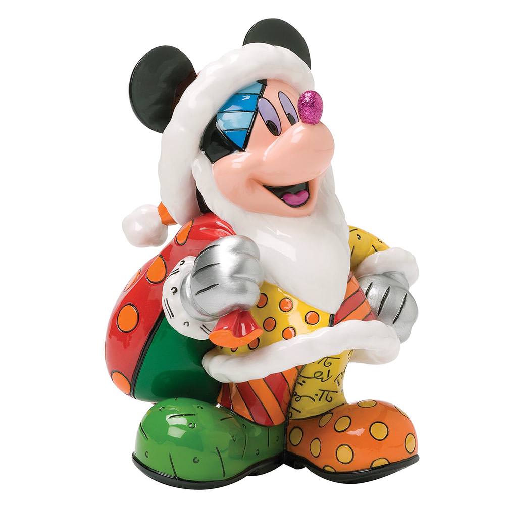 Disney Britto Mickey Mouse Christmas Figurine