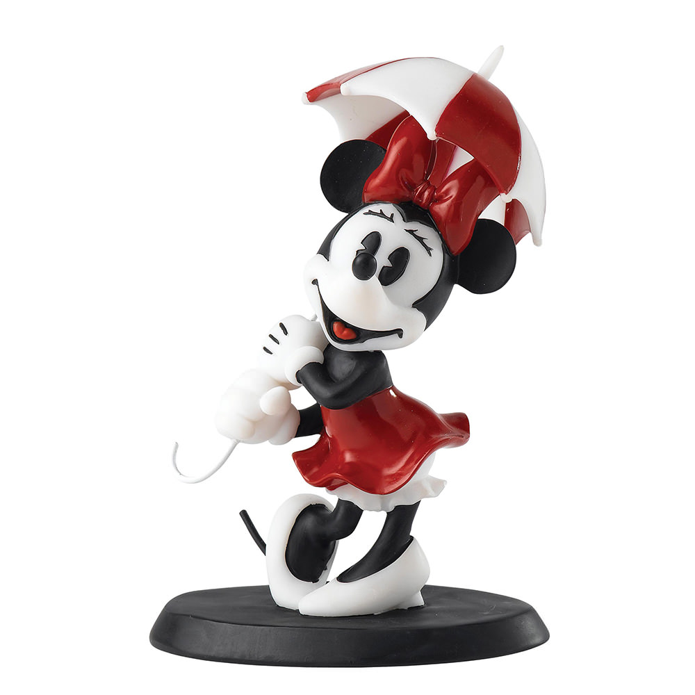 Disney A Big Smile On A Rainy Day Minnie Mouse Figurine