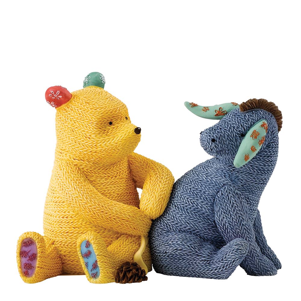 Disney Britto Plush Pooh & Eeyore (Knitted)