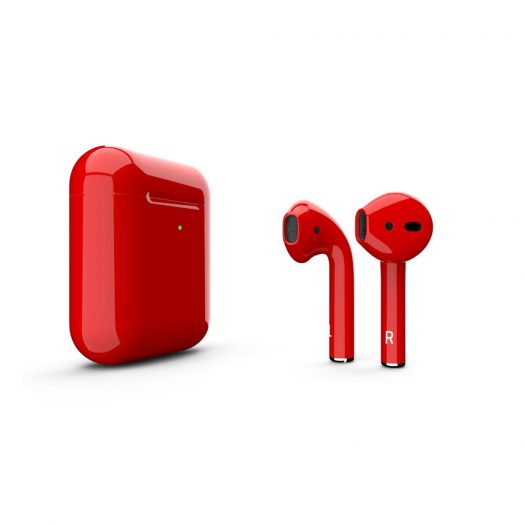 Customized Apple AirPods Red