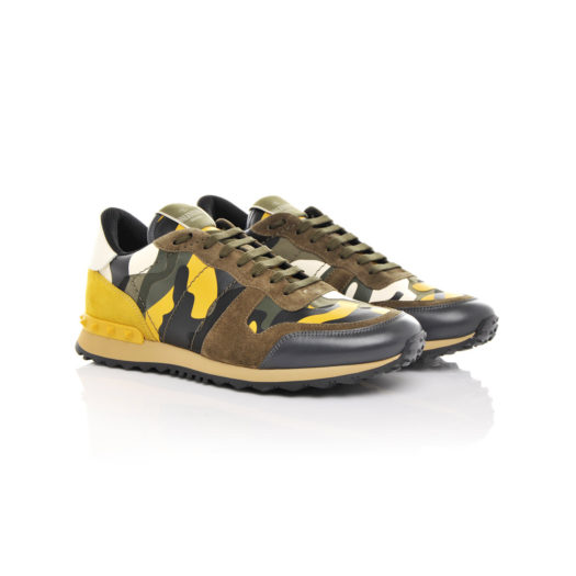 Valentino Camouflage Rockrunner Camao Sneaker