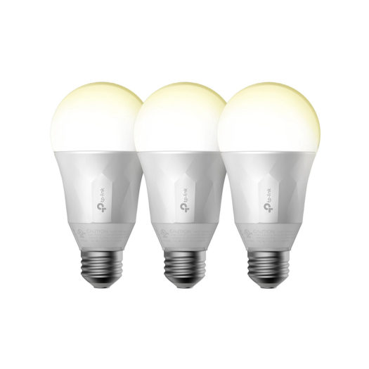 TP-Link Smart LED Light Bulb Wi-Fi Dimmable White 50W Equivalent Works Amazon Alexa, 3-Pack (1)