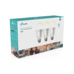 TP-Link Smart LED Light Bulb Wi-Fi Dimmable White 50W Equivalent Works Amazon Alexa, 3-Pack (2)