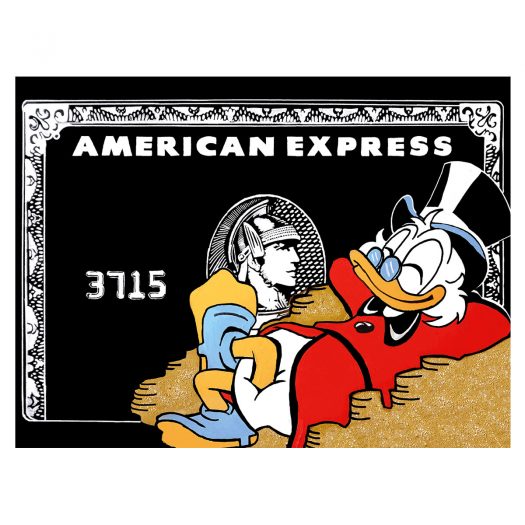 Limited Edition Personalized With Your Name Scrooge x Black Amex