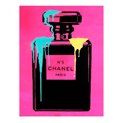 Limited Edition Pink Neon Chanel NO. 5