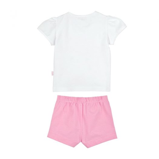 IL GUFO Stretch Cotton Jersey T-shirt and Shorts