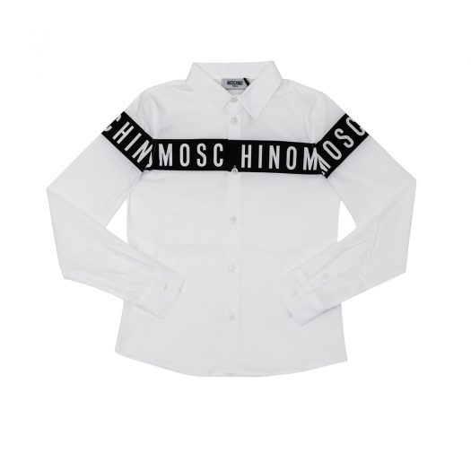 Moschino Kid Solid Color Shirt