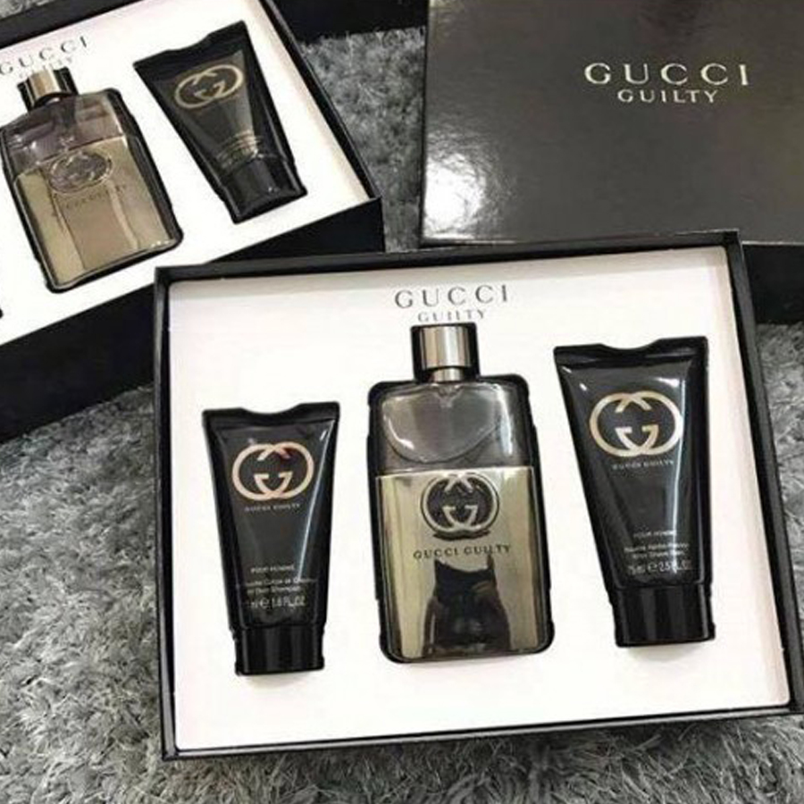 gucci perfume set for men