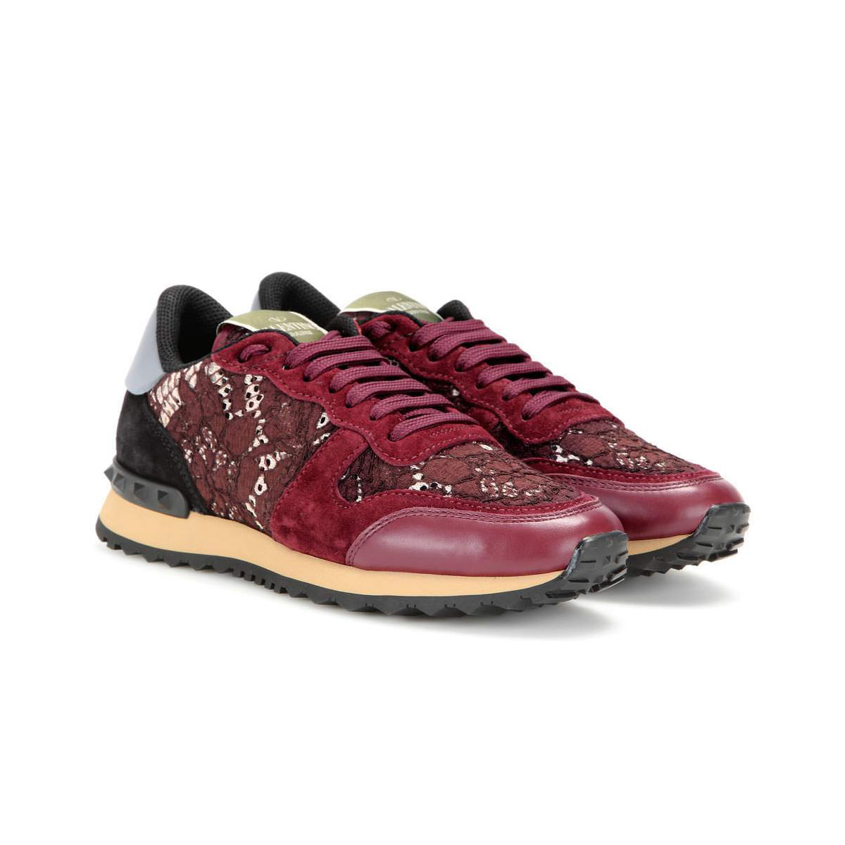Valentino Rockrunner Lace Sneaker - OFour