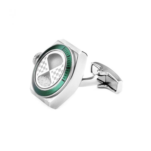 HOTITLE Eternity Titanium Set A – Green Aluminium Ring