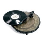 Audiowood x Uncrate Barky Turntable