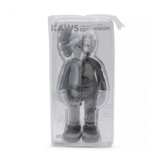 Kaws Companion Flayed Open Edition Vinyl Figure Grey