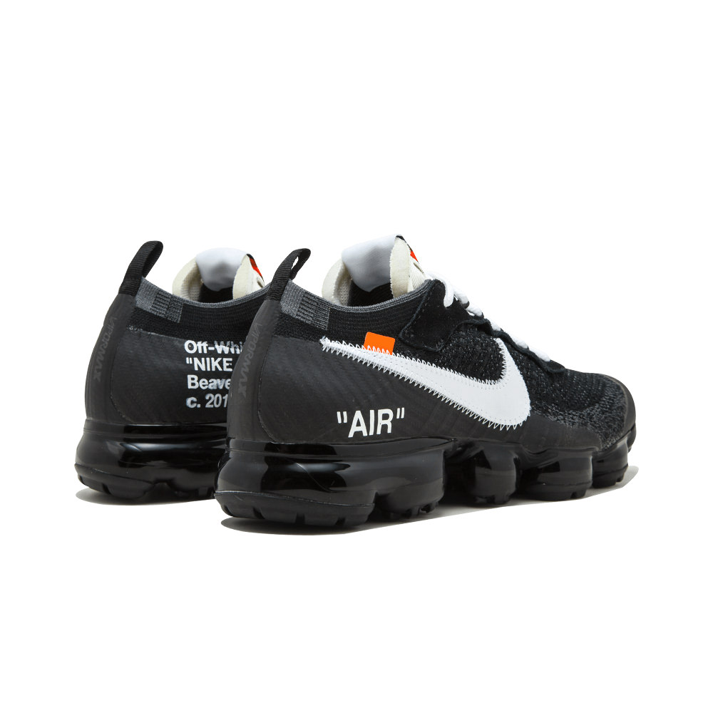 nike off white air vapormax black