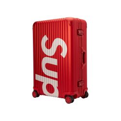 Fake supreme clearance rimowa luggage