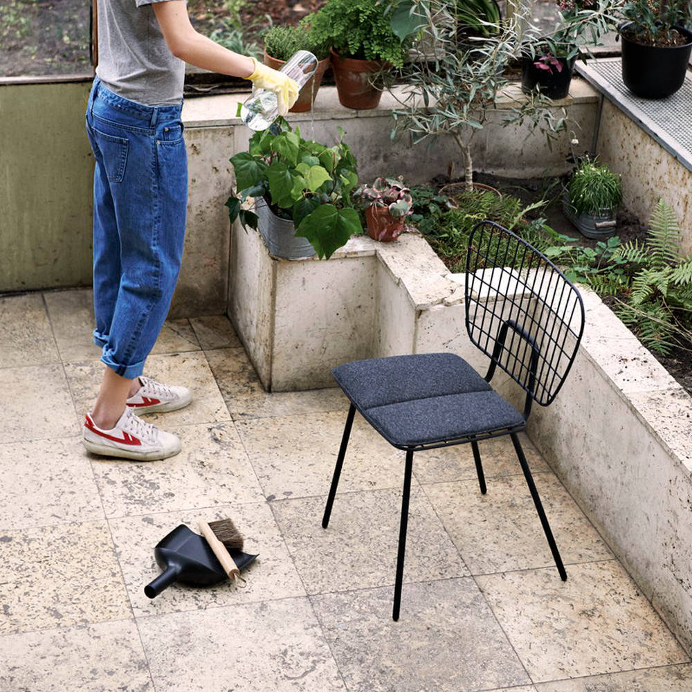 WM String Cushion Indoor Dining Dark Grey, Light GreyWM String Cushion