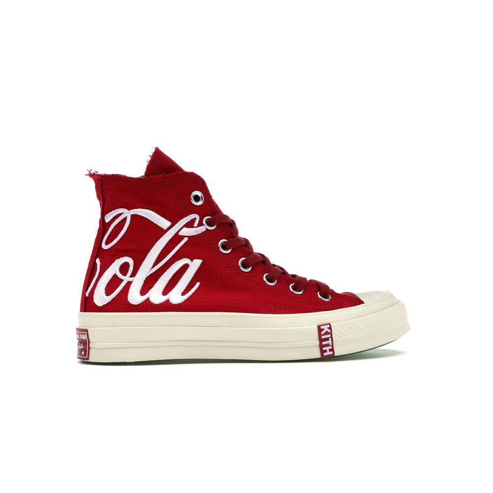 coca cola converse red