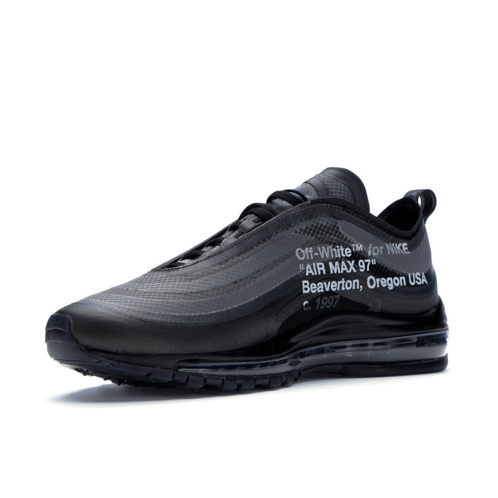 off white nike air max 97 black