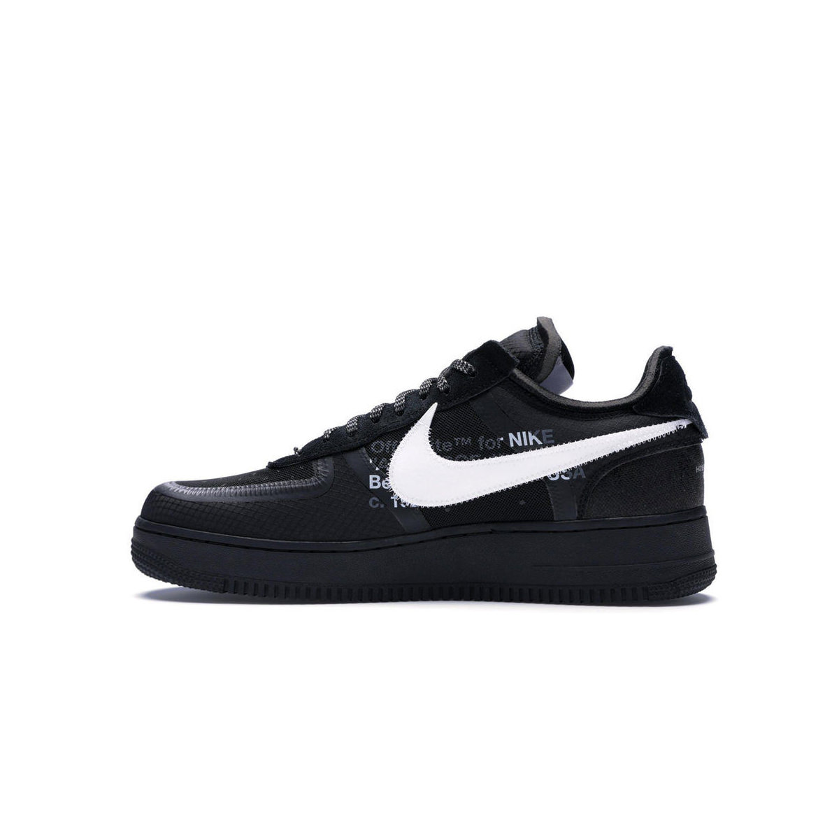 nike air force 1 low off-white black white