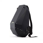 Hard-Shell Polymer Backpack Black