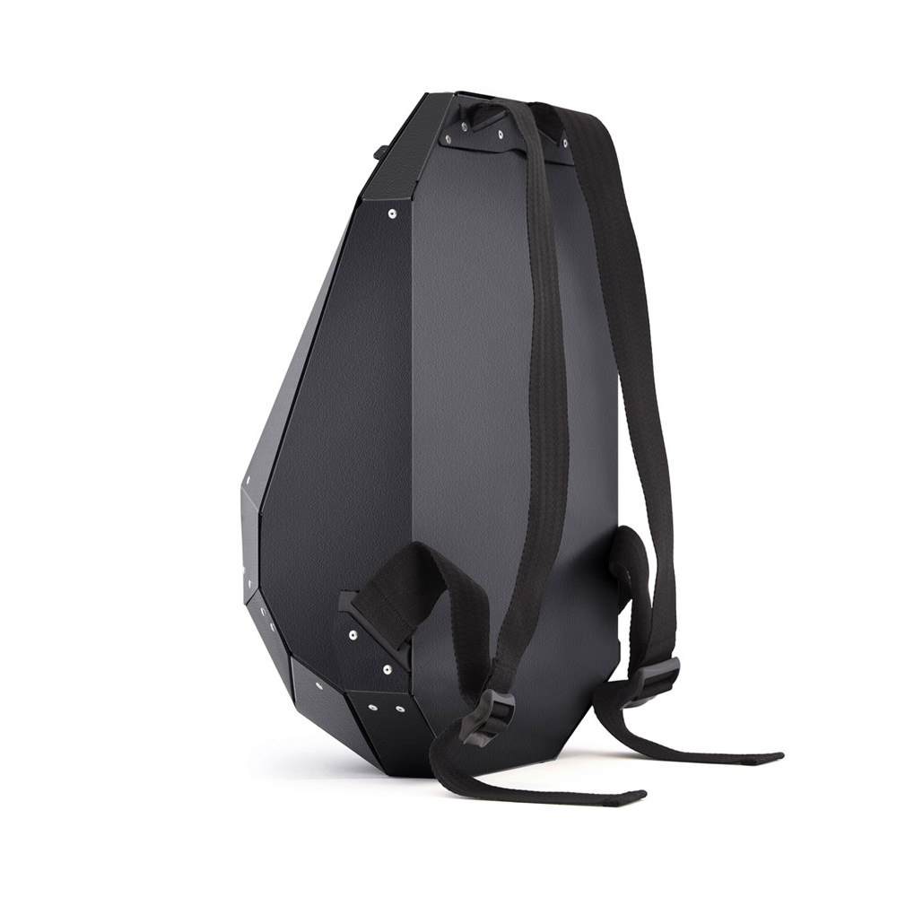 HardShell Polymer Backpack Matte BlackHardShell Polymer Backpack