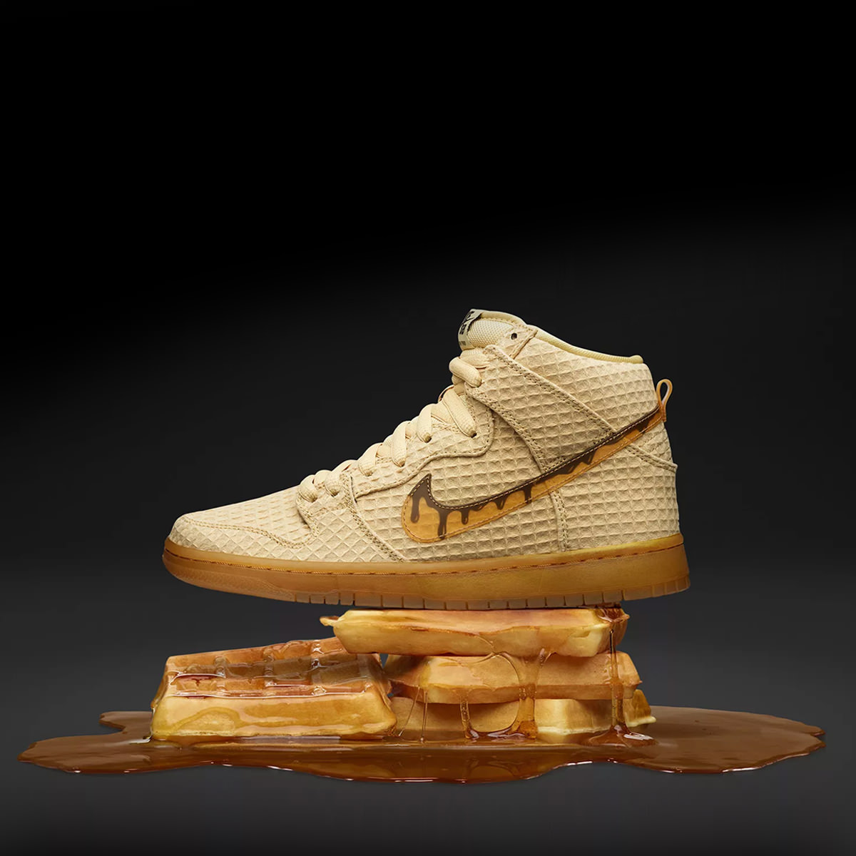 chicken and waffle dunks