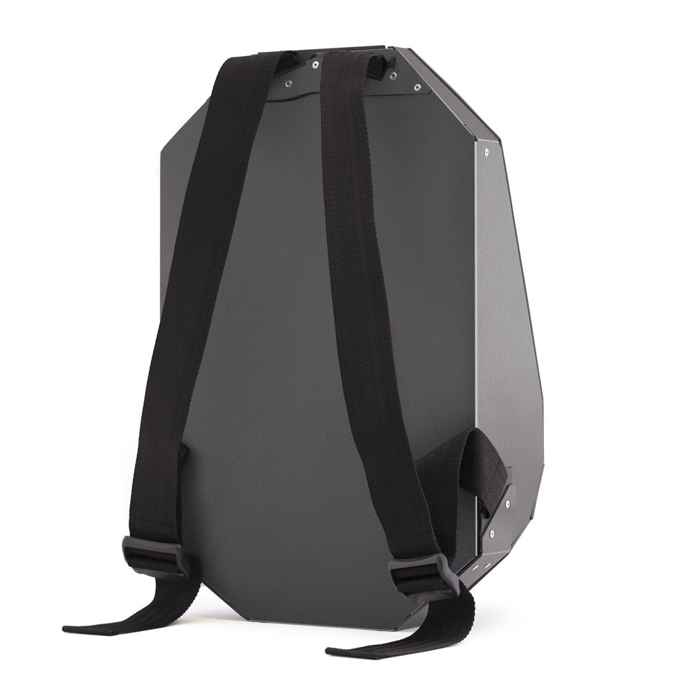 HardShell Polymer Backpack GrayHardShell Polymer Backpack Gray OFour