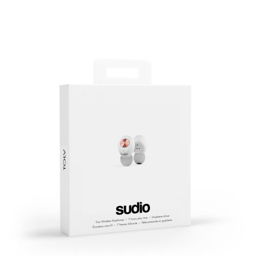 Sudio Tolv Wireless Bluetooth Earphone White