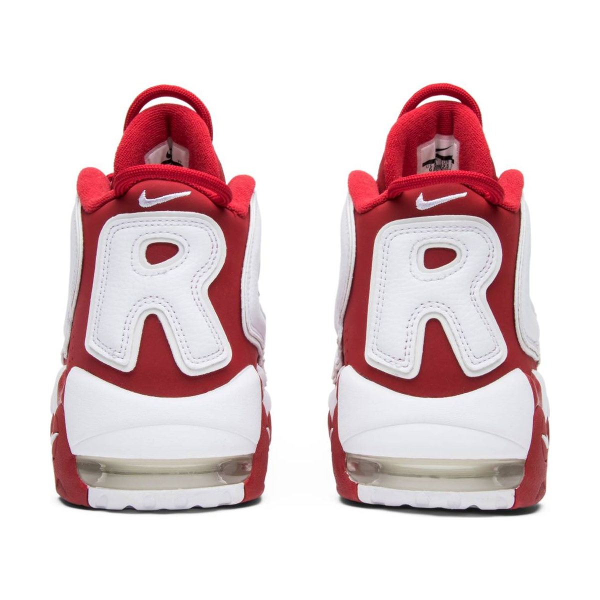 Nike air more uptempo x supreme on sale red basketball shoes