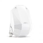 Hard-Shell Polymer Backpack Glossy White