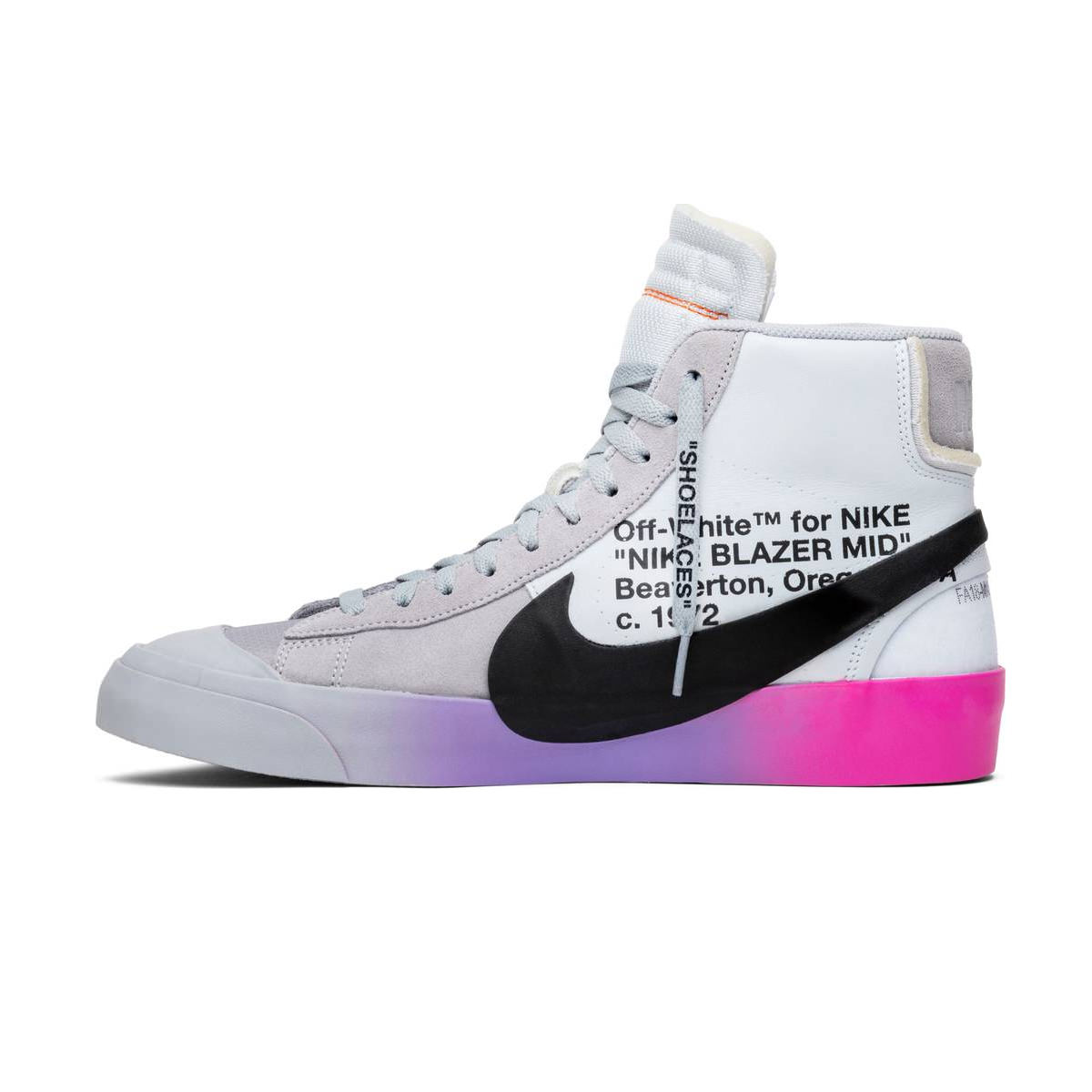 Nike Blazer Mid Off-White Wolf Grey QueenNike Blazer Mid Off-White