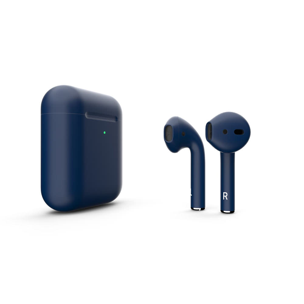 Customized Apple AirPods Matte Navy