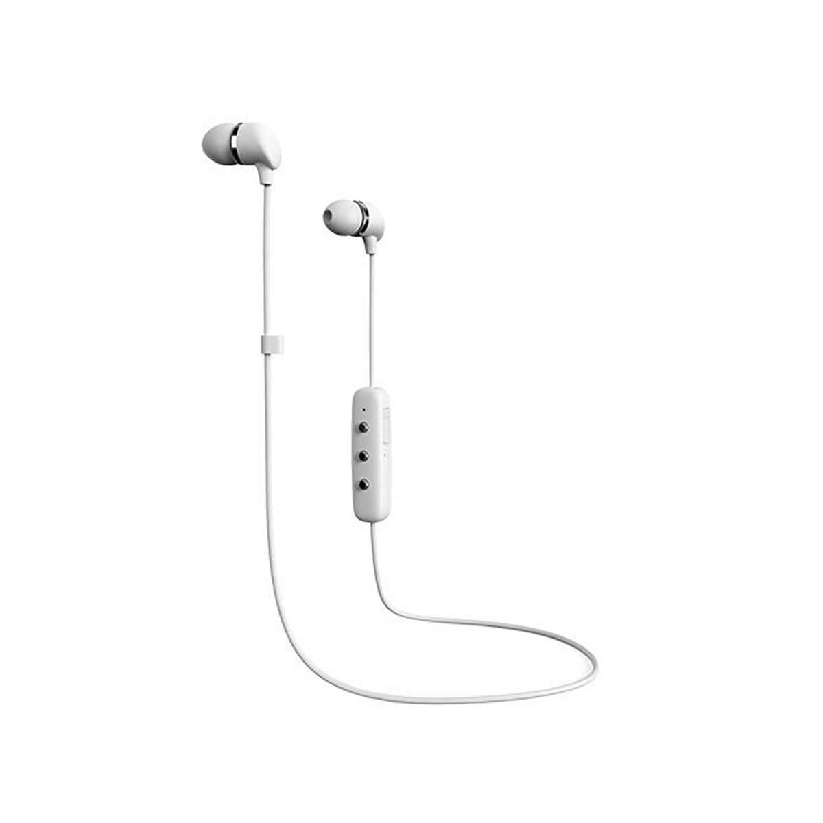Happy Plugs Ear Piece Wireless Earbuds White