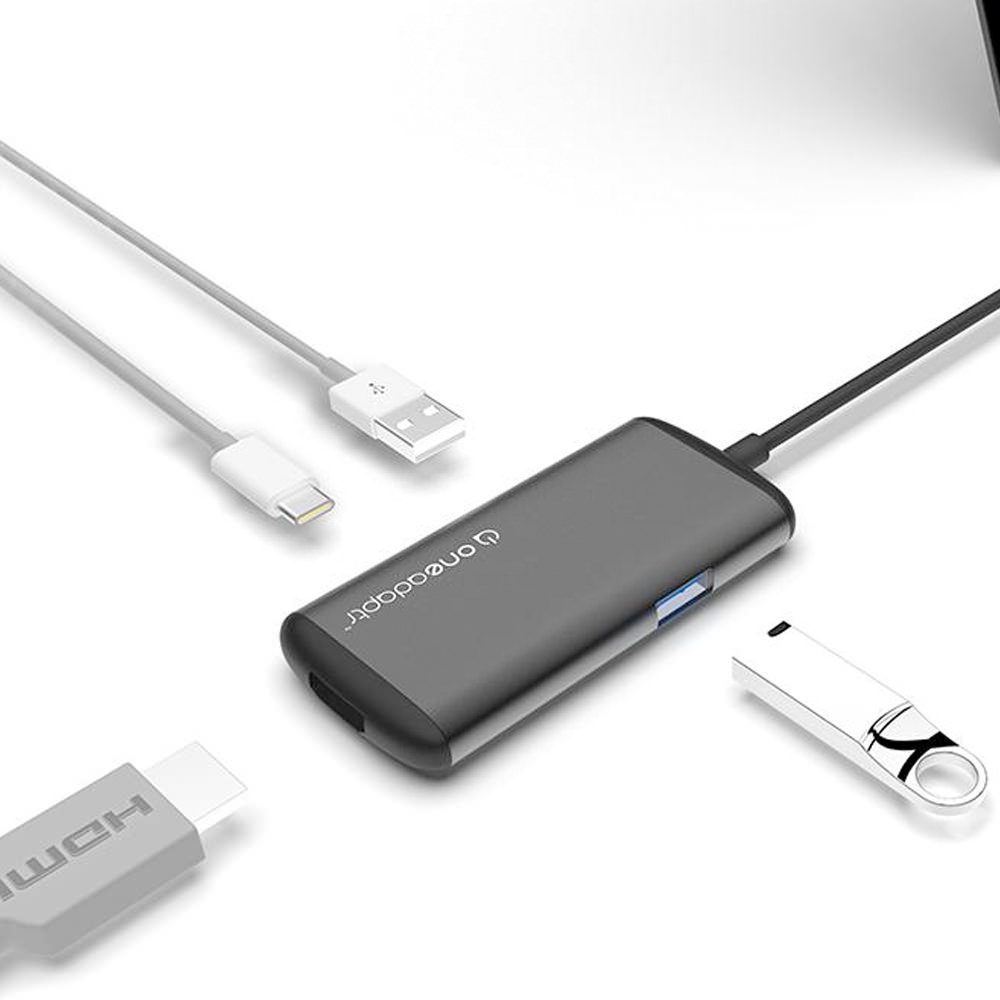 EVRI FLEX USB-C Hub with 4K HDMI – Space GreyEVRI FLEX USB-C Hub with ...