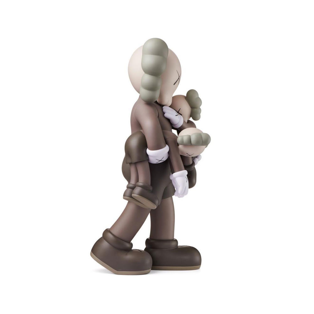 Kaws Clean Slate Vinyl Figure Brown