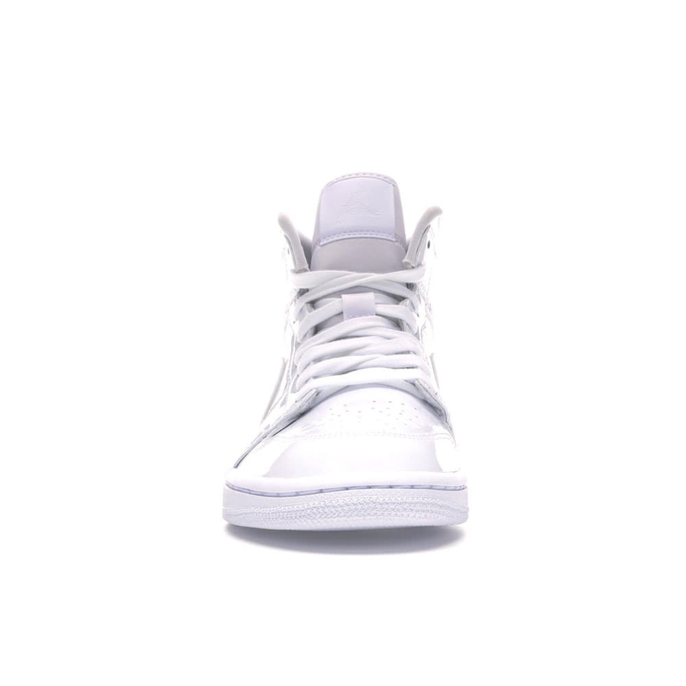 jordan 1 mid triple white women's