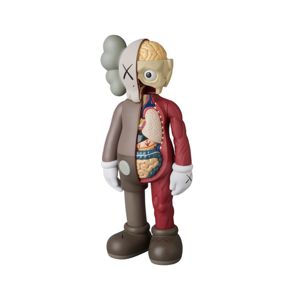 Kaws Companion Flayed Open Edition Vinyl Figure BrownKaws 