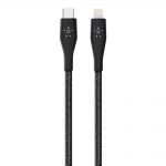 BOOST↑CHARGE™ USB-C™ Cable with Lightning Connector + Strap Black